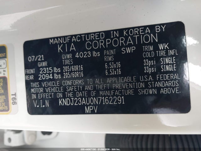 2022 KIA SOUL KNDJ23AU0N7162291 Photo 8
