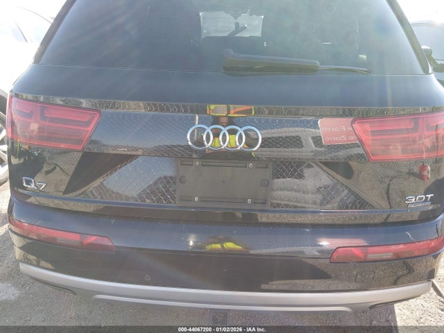44067200 :رقم المزاد ، WA1VAAF79HD019206 vin ، 2017 Audi Q7 3.0t Premium مزاد بيع
