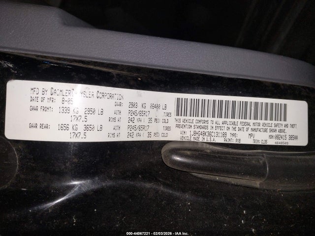 2006 JEEP COMMANDER 1J8HG48K36C131189 Photo 8