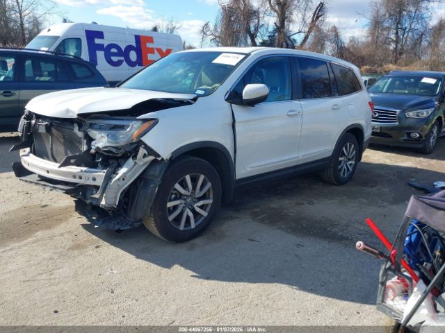 2021 HONDA PILOT 5FNYF6H5XMB054143 Photo 1