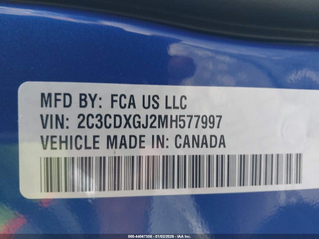 Dodge Charger Scat Pack Rwd 2021 2C3CDXGJ2MH577997 Image 9