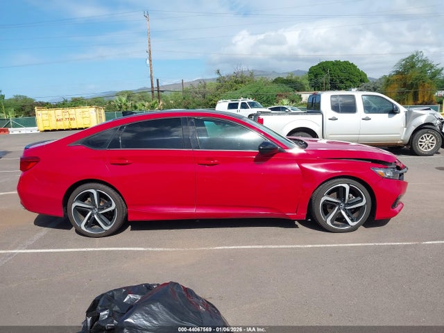 1HGCV1F32MA090243 Honda Accord Sport
