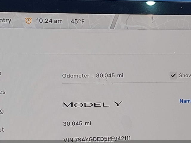 2023 TESLA MODEL Y 7SAYGDED5PF942111 Photo 6