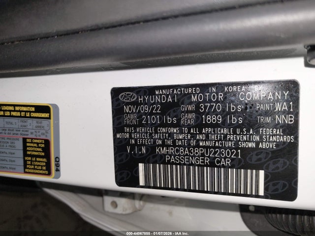 Hyundai Venue Limited 2023 KMHRC8A38PU223021 Image 9