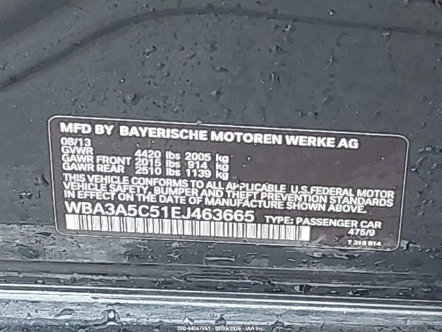 Aukcja sprzedaży 2014 Bmw 328i, vin: WBA3A5C51EJ463665, numer aukcji: 44067951