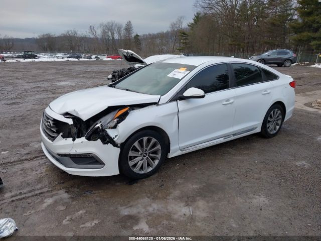 2015 HYUNDAI SONATA 5NPE34AF2FH201045 Photo 1