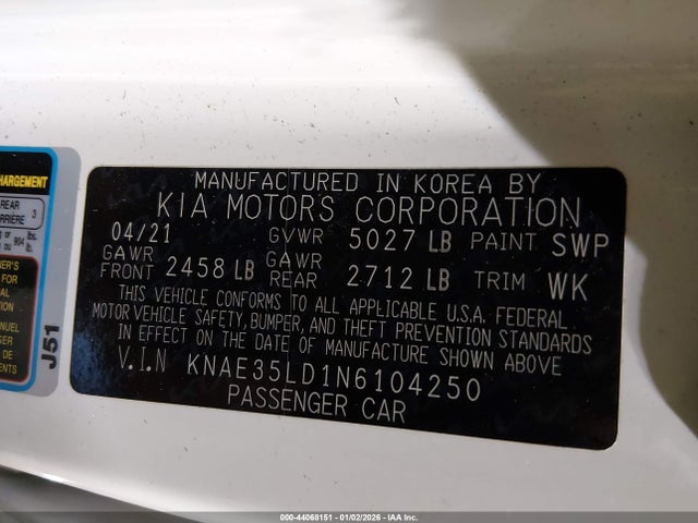 2022 KIA STINGER KNAE35LD1N6104250 Photo 8