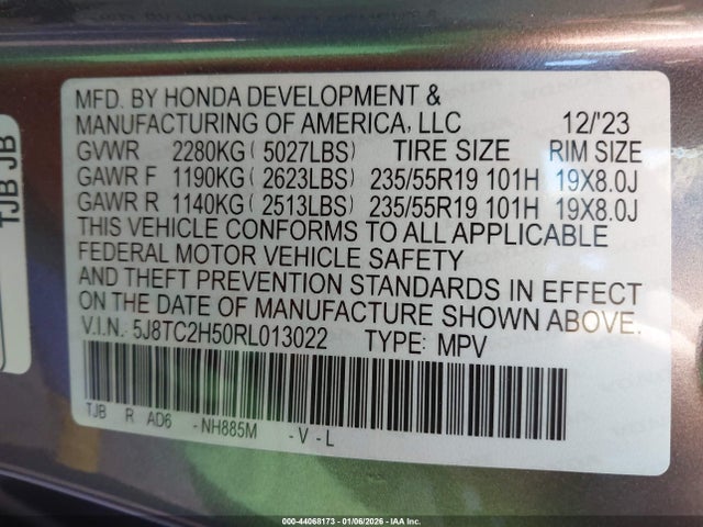 2024 ACURA RDX 5J8TC2H50RL013022 Photo 8