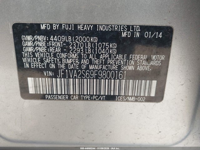 2015 SUBARU WRX STI JF1VA2S69F9800161 Photo 8