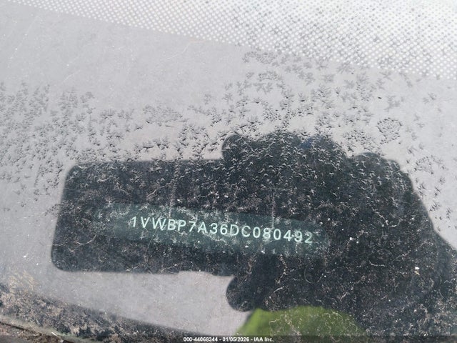 Aukcja sprzedaży 2013 Volkswagen Passat 2.5l Se, vin: 1VWBP7A36DC080492, numer aukcji: 44068344