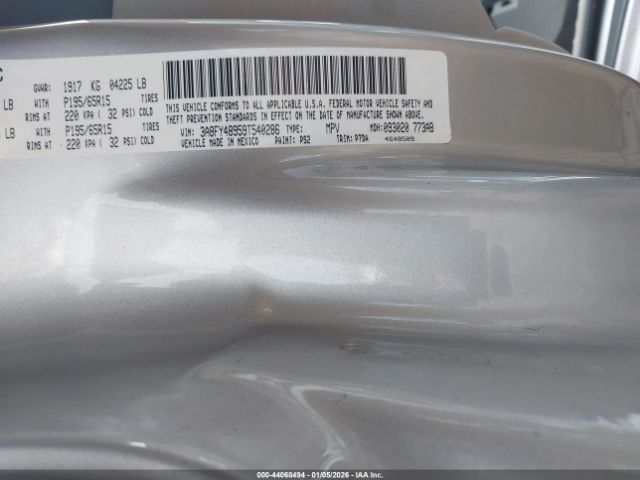 2009 CHRYSLER PT CRUISER 3A8FY48959T540286 Photo 8