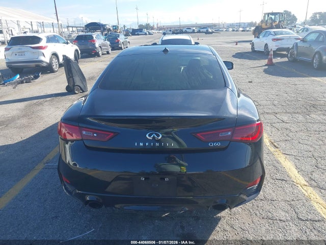 Продаж на аукціоні авто 2017 Infiniti Q60 3.0t Premium, vin: JN1EV7EK8HM362126, номер лоту: 44068506