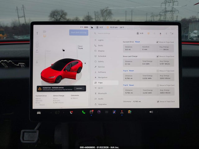 Aukcja sprzedaży 2025 Tesla Model 3 Long Range Rear-wheel Drive, vin: 5YJ3E1EA4SF024120, numer aukcji: 44068695