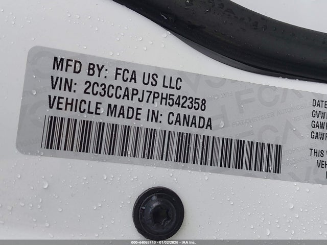 Aukcja sprzedaży 2023 Chrysler 300 300c, vin: 2C3CCAPJ7PH542358, numer aukcji: 44068740