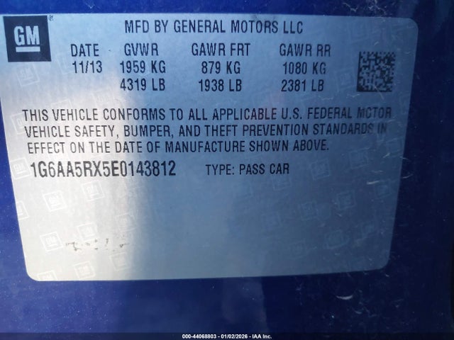 2014 CADILLAC ATS 1G6AA5RX5E0143812 Photo 8