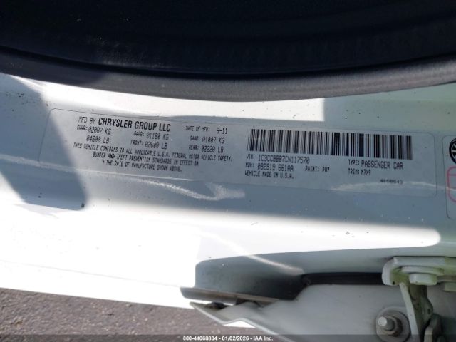 2012 CHRYSLER 200 1C3CCBBB7CN117570 Photo 8