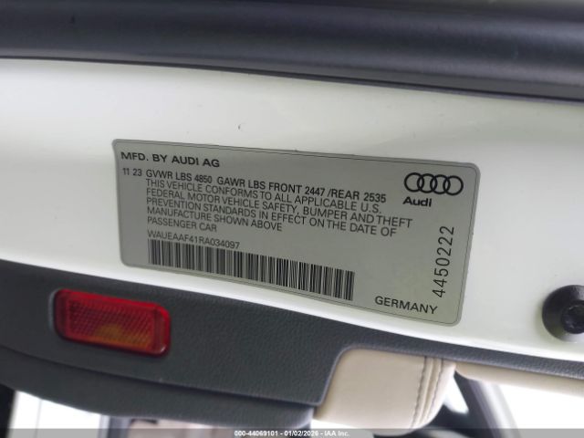2024 AUDI A4 WAUEAAF41RA034097 Photo 8