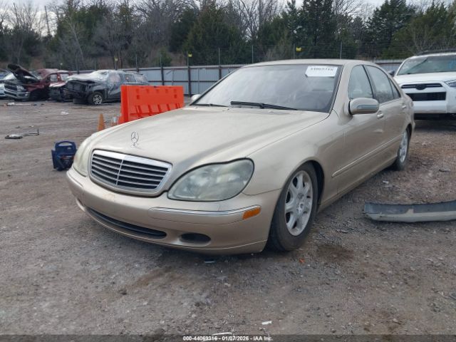 2001 MERCEDES-BENZ S 500 WDBNG75JX1A179041 Photo 1