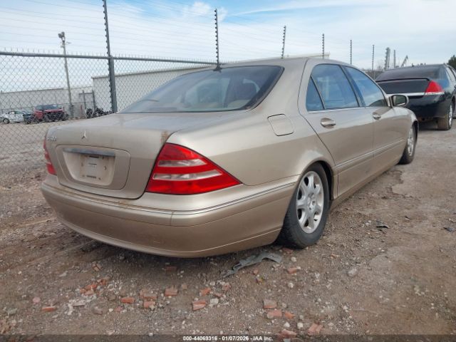2001 MERCEDES-BENZ S 500 WDBNG75JX1A179041 Photo 3
