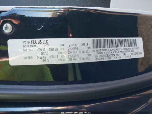 2018 CHRYSLER PACIFICA 2C4RC1EG5JR157234 Photo 8