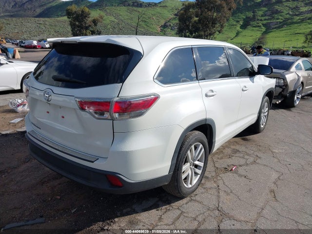 5TDZKRFH3GS135855 Toyota Highlander Le V6