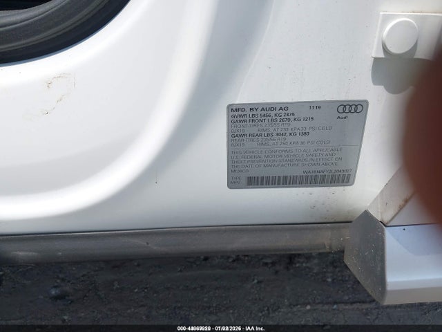 2020 AUDI Q5 WA1BNAFY2L2043027 Photo 8