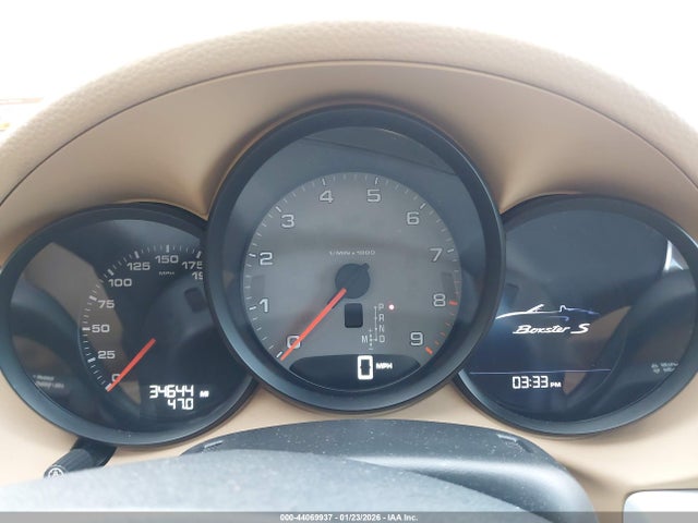 2015 PORSCHE BOXSTER WP0CB2A8XFS130095 Photo 6