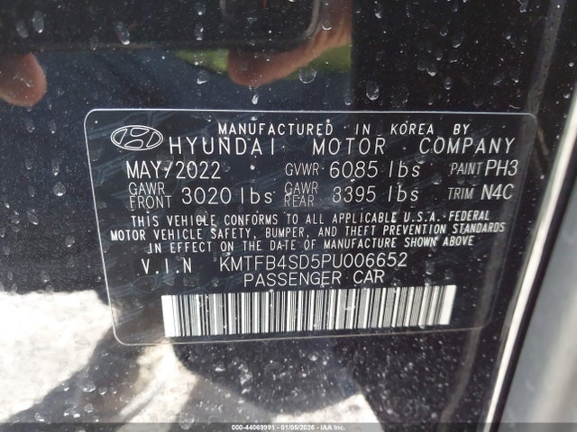 Genesis G90 3.5t Awd 2023 KMTFB4SD5PU006652 Image 9