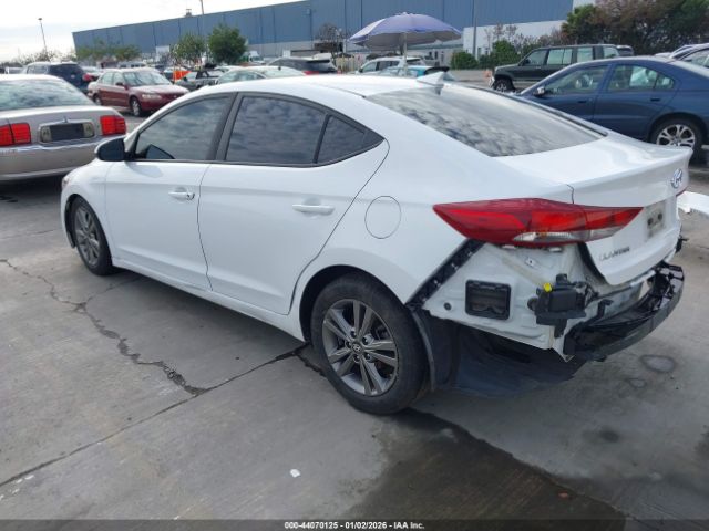 2018 HYUNDAI ELANTRA 5NPD84LF8JH346822 Photo 2