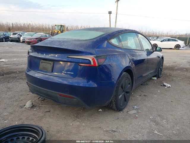 Aukcja sprzedaży 2025 Tesla Model 3 Long Range All-wheel Drive, vin: 5YJ3E1EB1SF932615, numer aukcji: 44070127