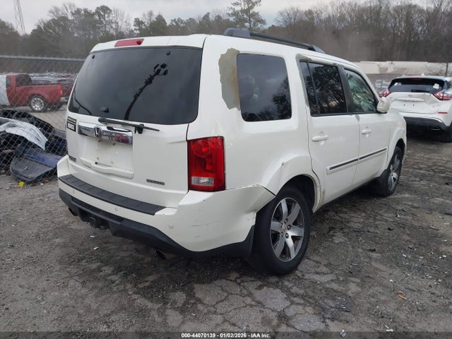 2012 Honda Pilot Touring მანქანა იყიდება აუქციონზე, vin: 5FNYF3H99CB007637, აუქციონის ნომერი: 44070139
