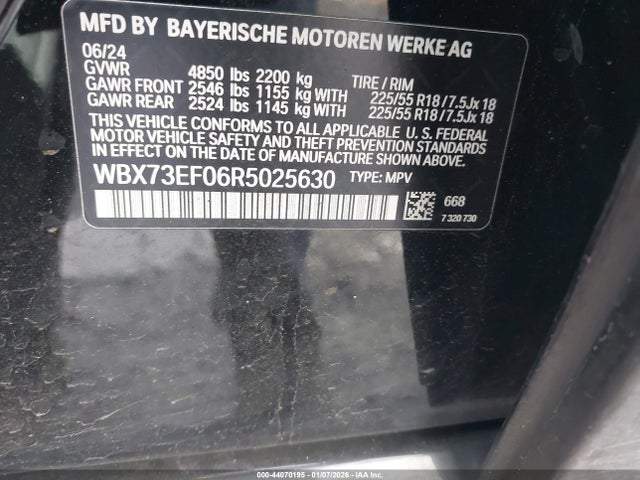2024 BMW X1 WBX73EF06R5025630 Photo 8