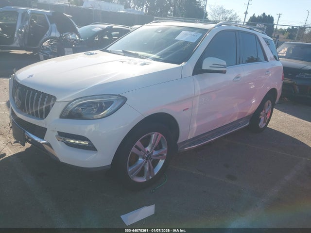 Aukcja sprzedaży 2012 Mercedes-benz Ml 350 Bluetec 4matic, vin: 4JGDA2EB2CA055855, numer aukcji: 44070361
