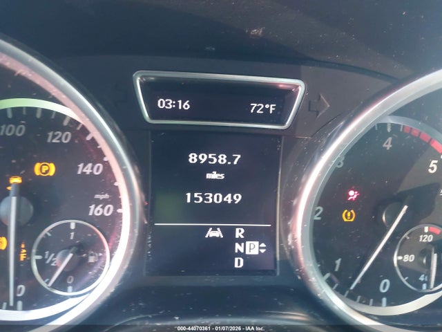 Aukcja sprzedaży 2012 Mercedes-benz Ml 350 Bluetec 4matic, vin: 4JGDA2EB2CA055855, numer aukcji: 44070361