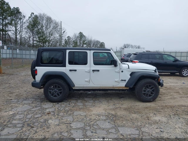 2024 Jeep Wrangler 4-door Sport S 4x4 მანქანა იყიდება აუქციონზე, vin: 1C4PJXDN2RW104347, აუქციონის ნომერი: 44070367