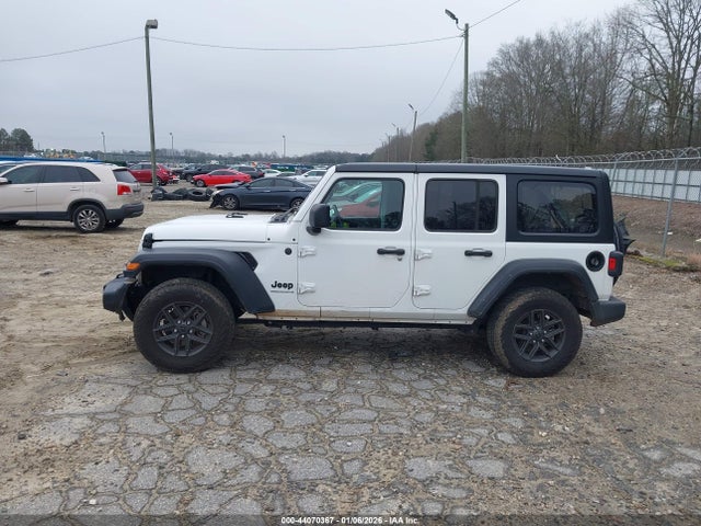 2024 Jeep Wrangler 4-door Sport S 4x4 მანქანა იყიდება აუქციონზე, vin: 1C4PJXDN2RW104347, აუქციონის ნომერი: 44070367