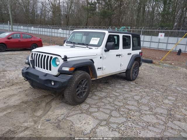2024 Jeep Wrangler 4-door Sport S 4x4 მანქანა იყიდება აუქციონზე, vin: 1C4PJXDN2RW104347, აუქციონის ნომერი: 44070367