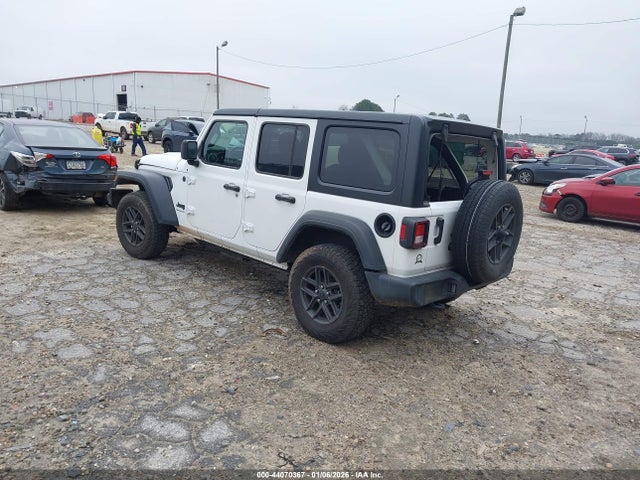 2024 Jeep Wrangler 4-door Sport S 4x4 მანქანა იყიდება აუქციონზე, vin: 1C4PJXDN2RW104347, აუქციონის ნომერი: 44070367