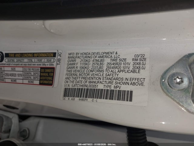 2022 ACURA RDX 5J8TC1H65NL003051 Photo 8