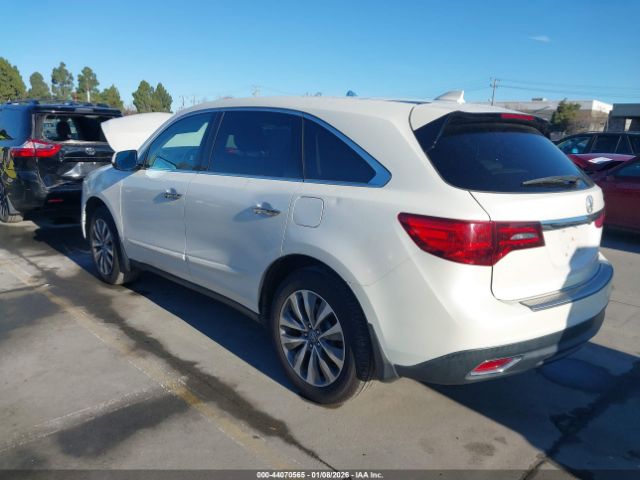 2014 ACURA MDX 5FRYD4H42EB046247 Photo 2