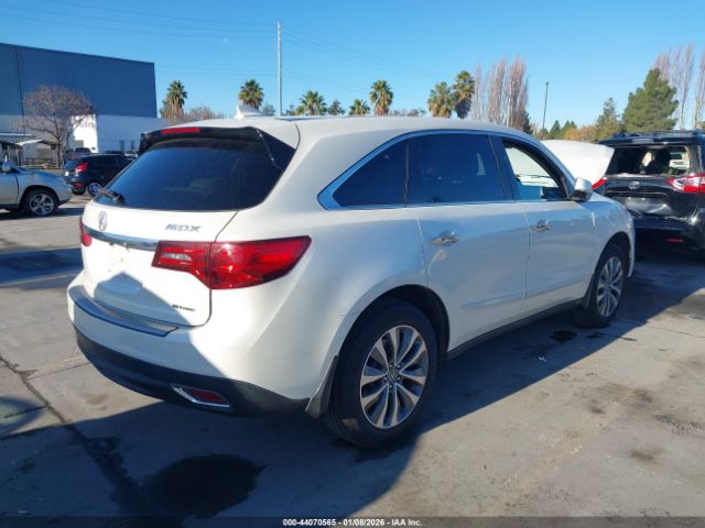 2014 ACURA MDX 5FRYD4H42EB046247 Photo 3