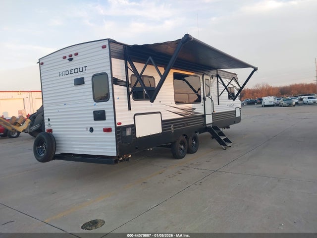44070807 :رقم المزاد ، 4YDT28R29M7246288 vin ، 2021 Keystone Rv Hideout Luxury 28rks Travel Travel مزاد بيع
