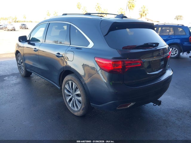 2014 ACURA MDX 5FRYD4H46EB038037 Photo 2