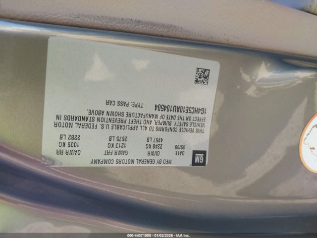 2010 BUICK LUCERNE 1G4HC5E10AU104504 Photo 8