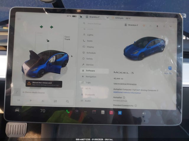 Tesla Model 3 Rear-wheel Drive 2023 5YJ3E1EA7PF614559 Image 17