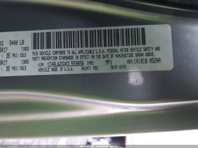 2013 JEEP WRANGLER UNLIMITED 1C4BJWDGXDL553856 Photo 8