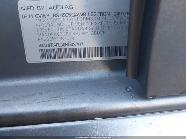 2014 AUDI A4 WAUFFAFL3EN043707 Photo 8