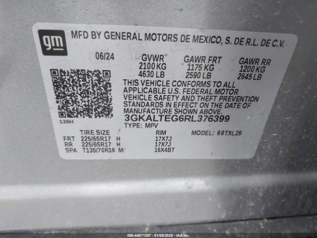2024 GMC TERRAIN 3GKALTEG6RL376399 Photo 8