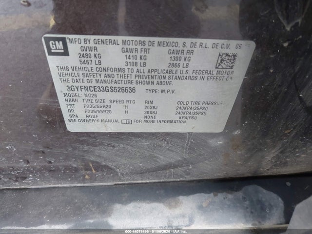 2016 CADILLAC SRX 3GYFNCE33GS526636 Photo 8