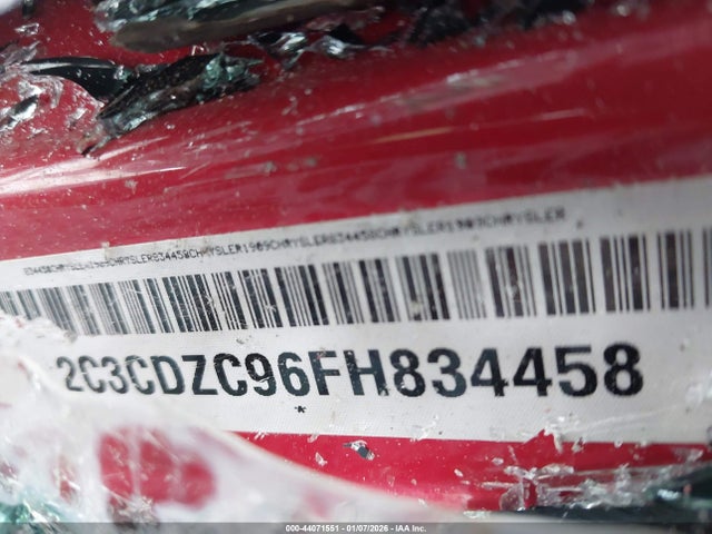 2015 DODGE CHALLENGER 2C3CDZC96FH834458 Photo 8